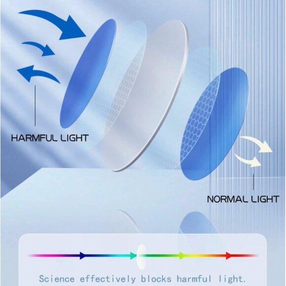 Bohemian Style Butterfly Blue Light Purple/Pink Multi Glasses - Picture 3 of 3